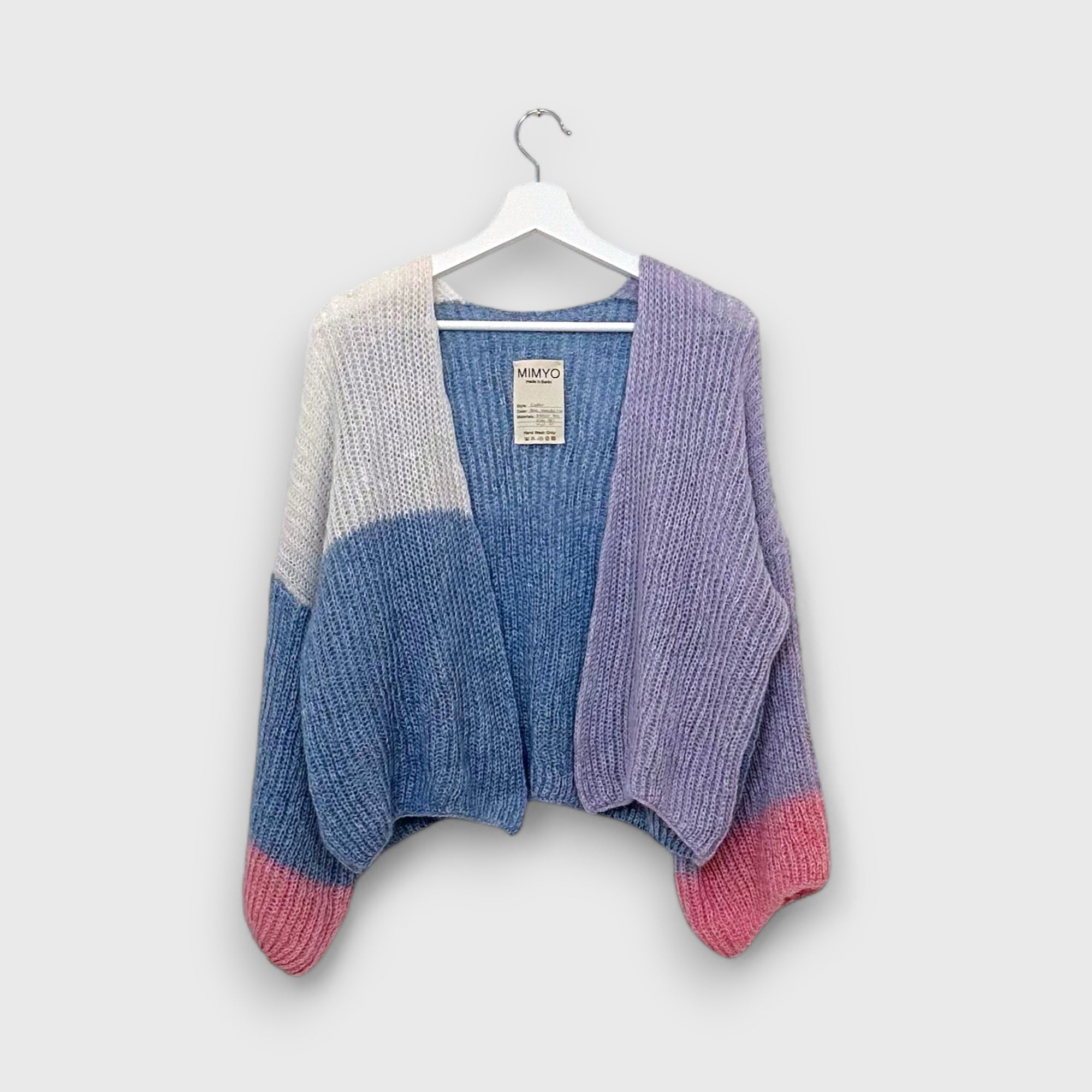 Pastel Ceder Mohair Cardigan