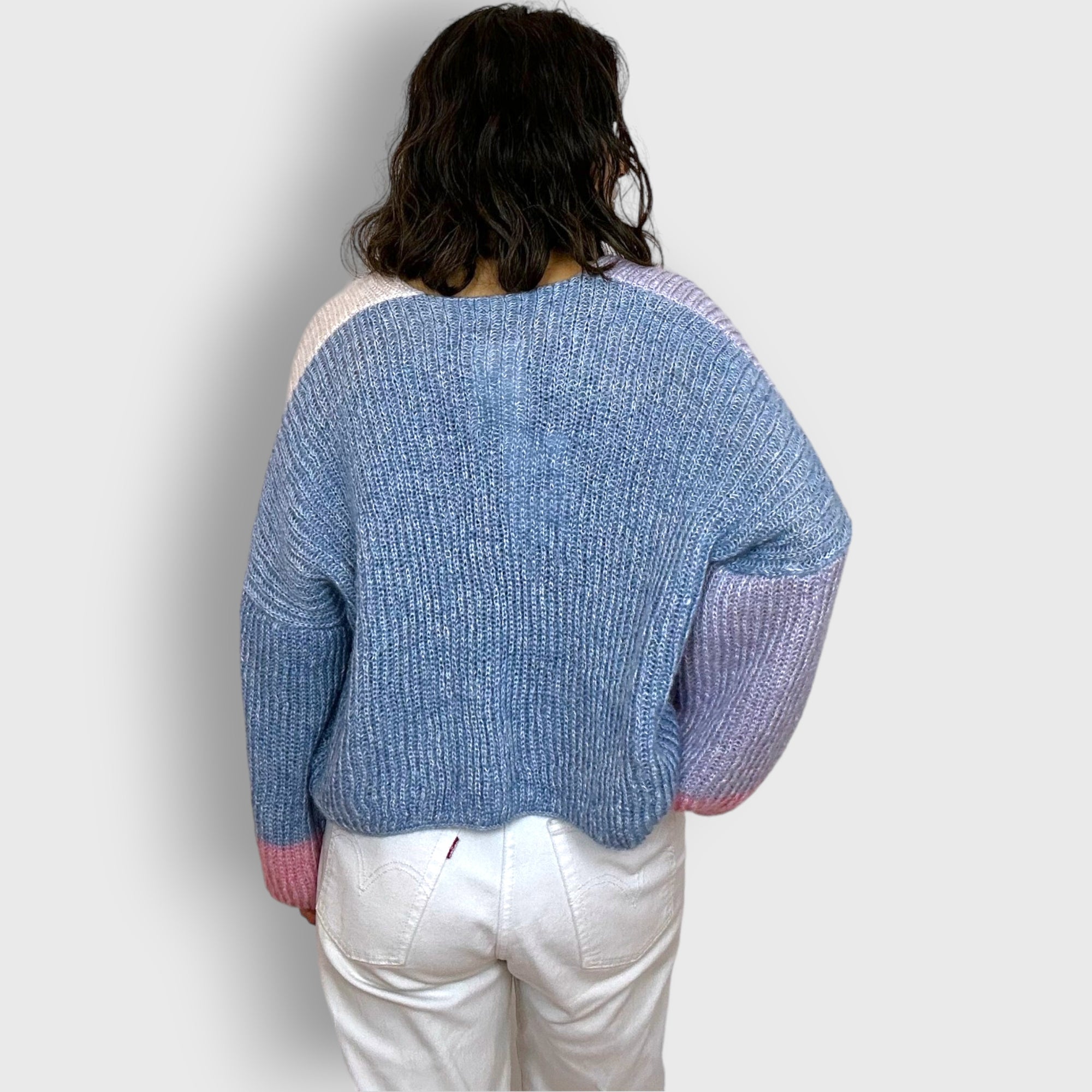 Pastel Ceder Mohair Cardigan