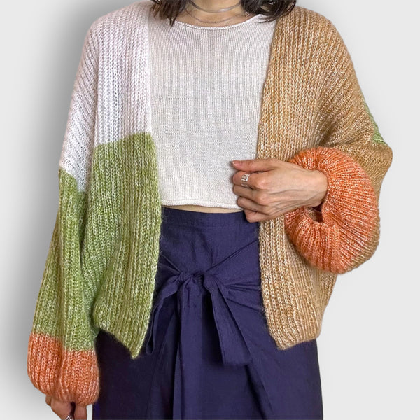 Citrus Ceder Mohair Cardigan