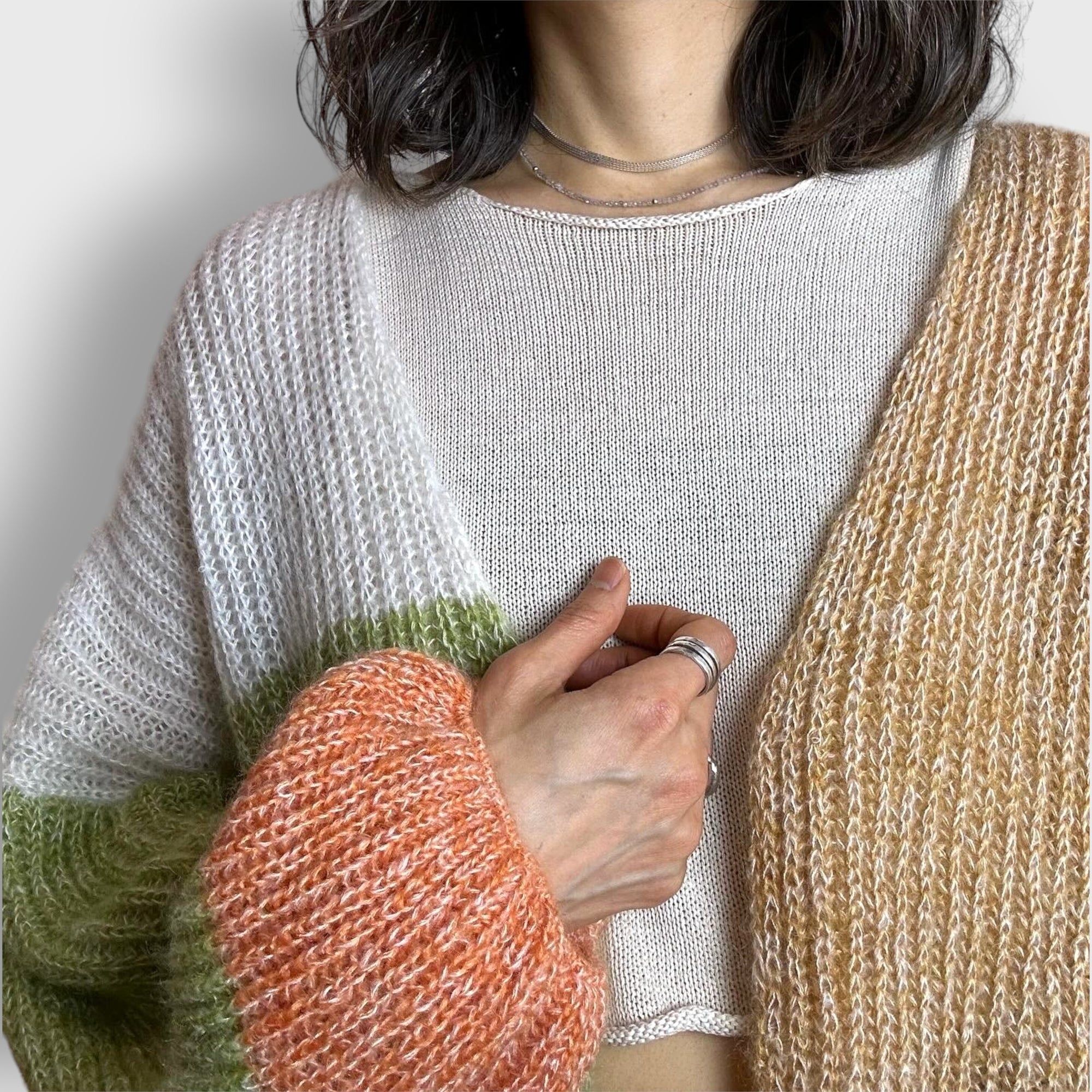 Citrus Ceder Mohair Cardigan