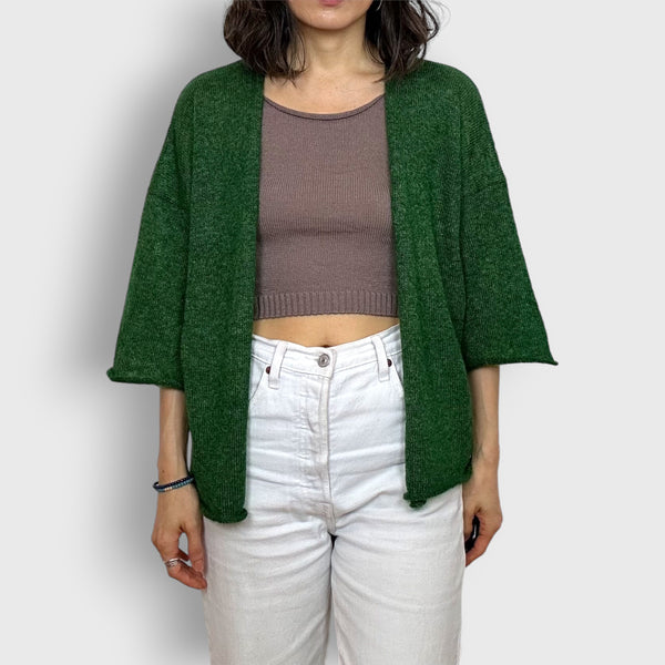 Green Apple Robe Cardigan