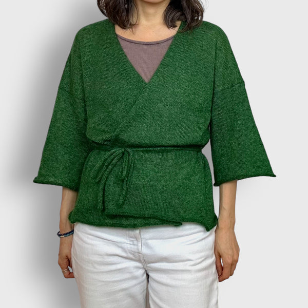 Green Apple Robe Cardigan