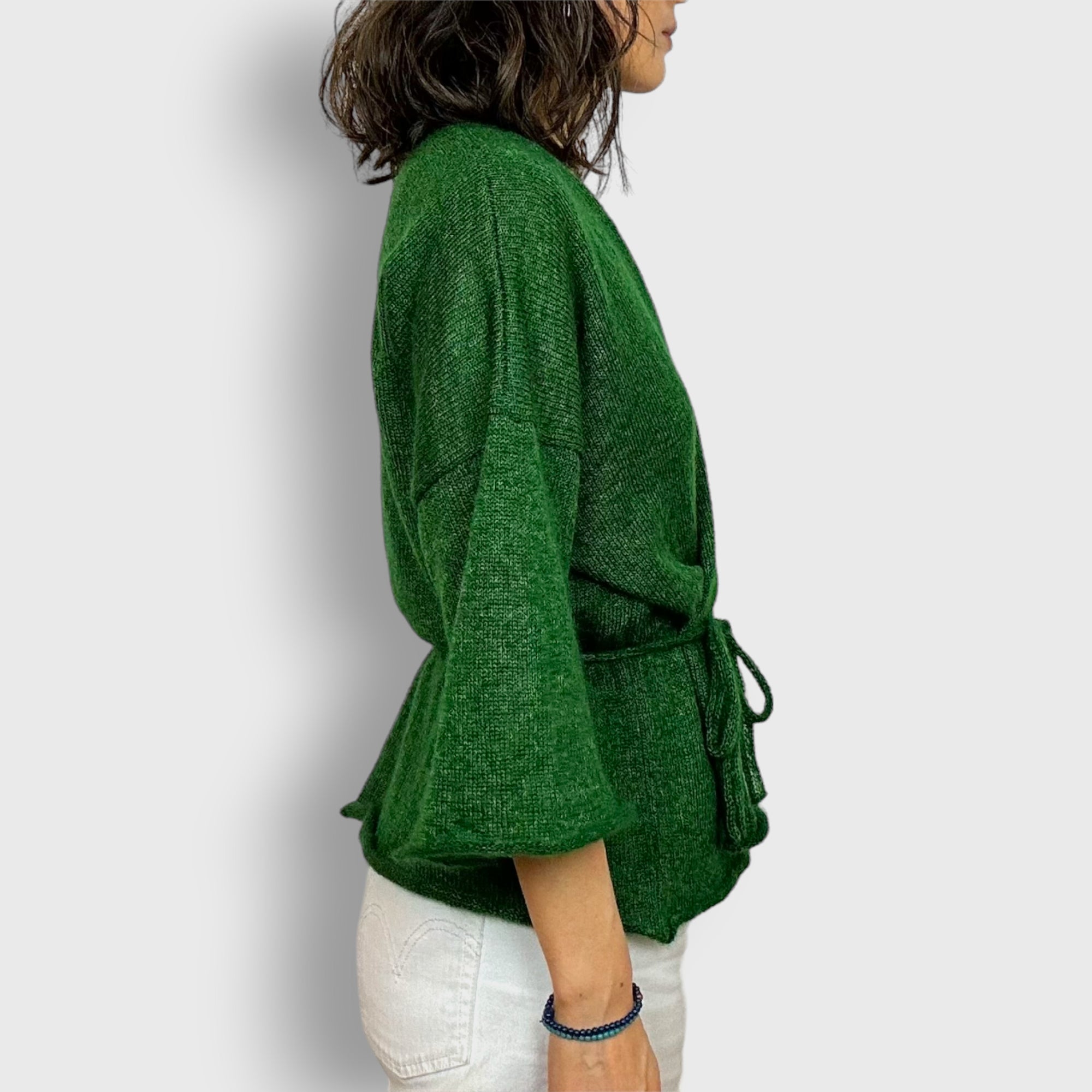 Green Apple Robe Cardigan