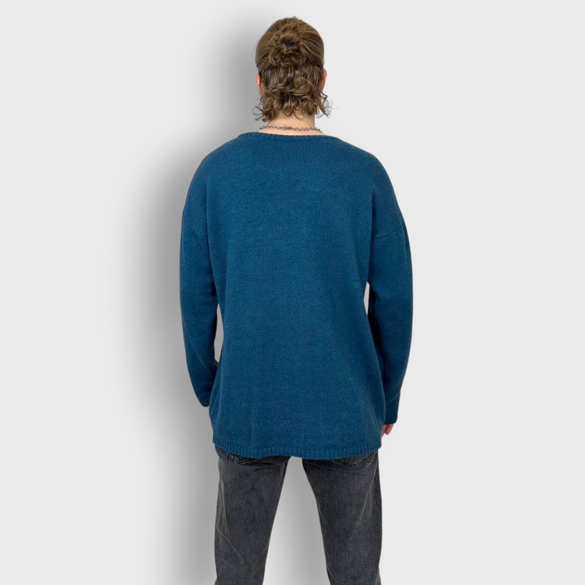 Ocean Blue Ash Unisex Sweater