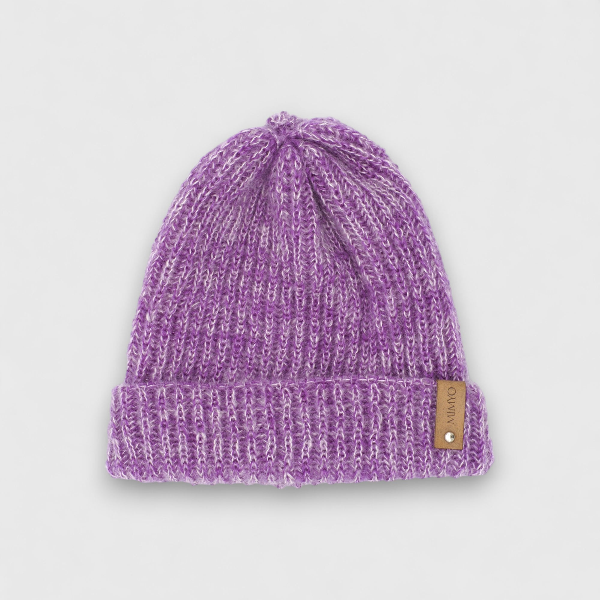 Lavender Mohair & Silk Beanie