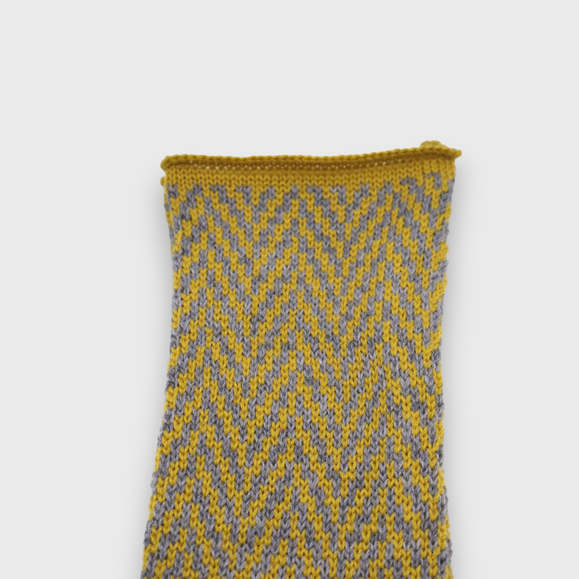 Mustard Herringbone Handwarmers